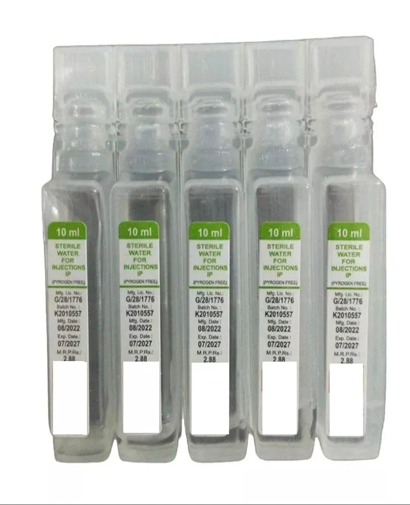 Sterile water injection