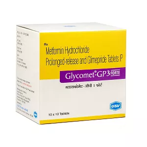 Glimepiride 3 mg + Metformin 1000 mg